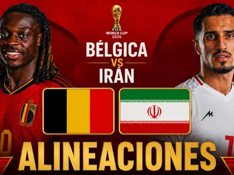 Bélgica vs Irán Mundial 2026: formaciones confirmadas y cambios tácticos por el Grupo G