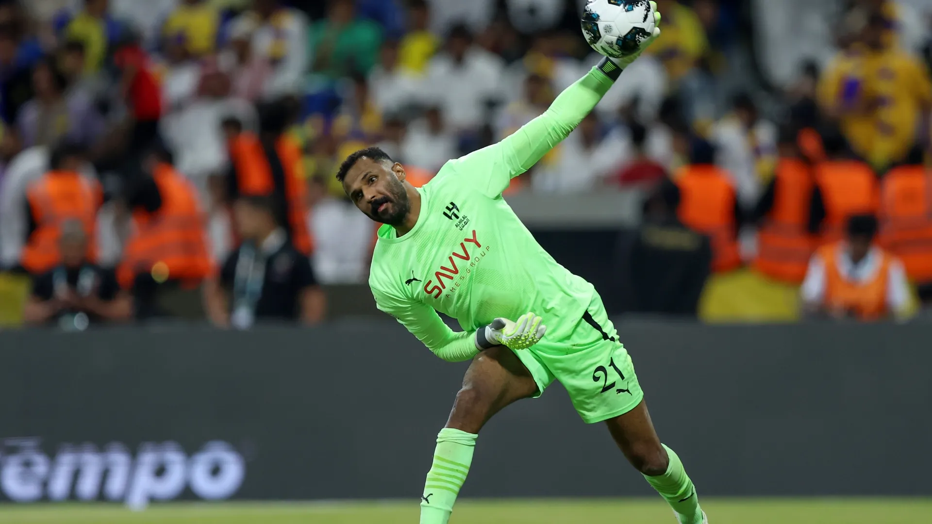 Mohammed Al Owais, en su paso por Al Hilal de Arabia Saudita (Getty Images).