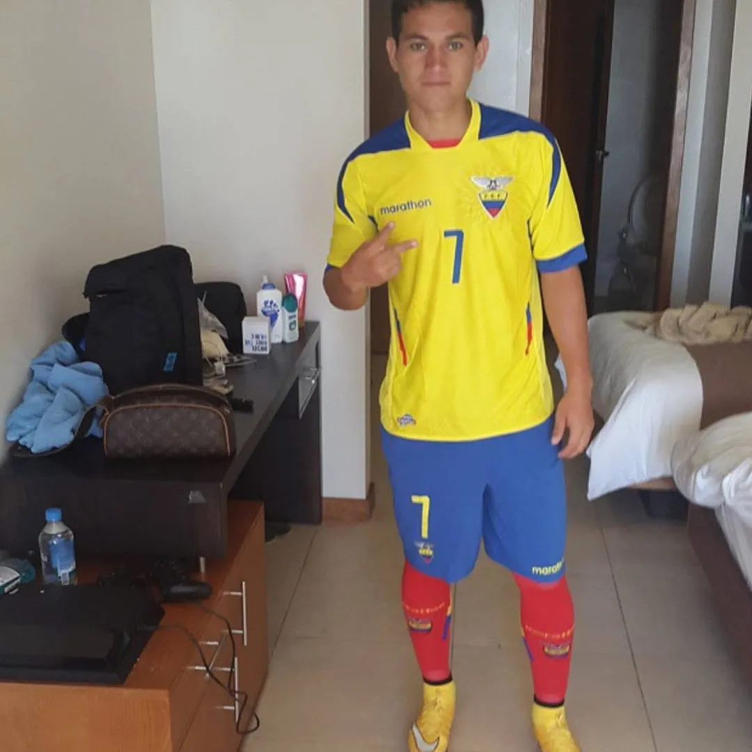 Jairo Vélez jugó en la Selección Ecuatoriana Sub 20. (Foto: X).