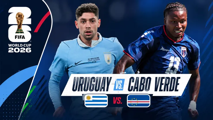 Dónde ver Uruguay vs Cabo Verde