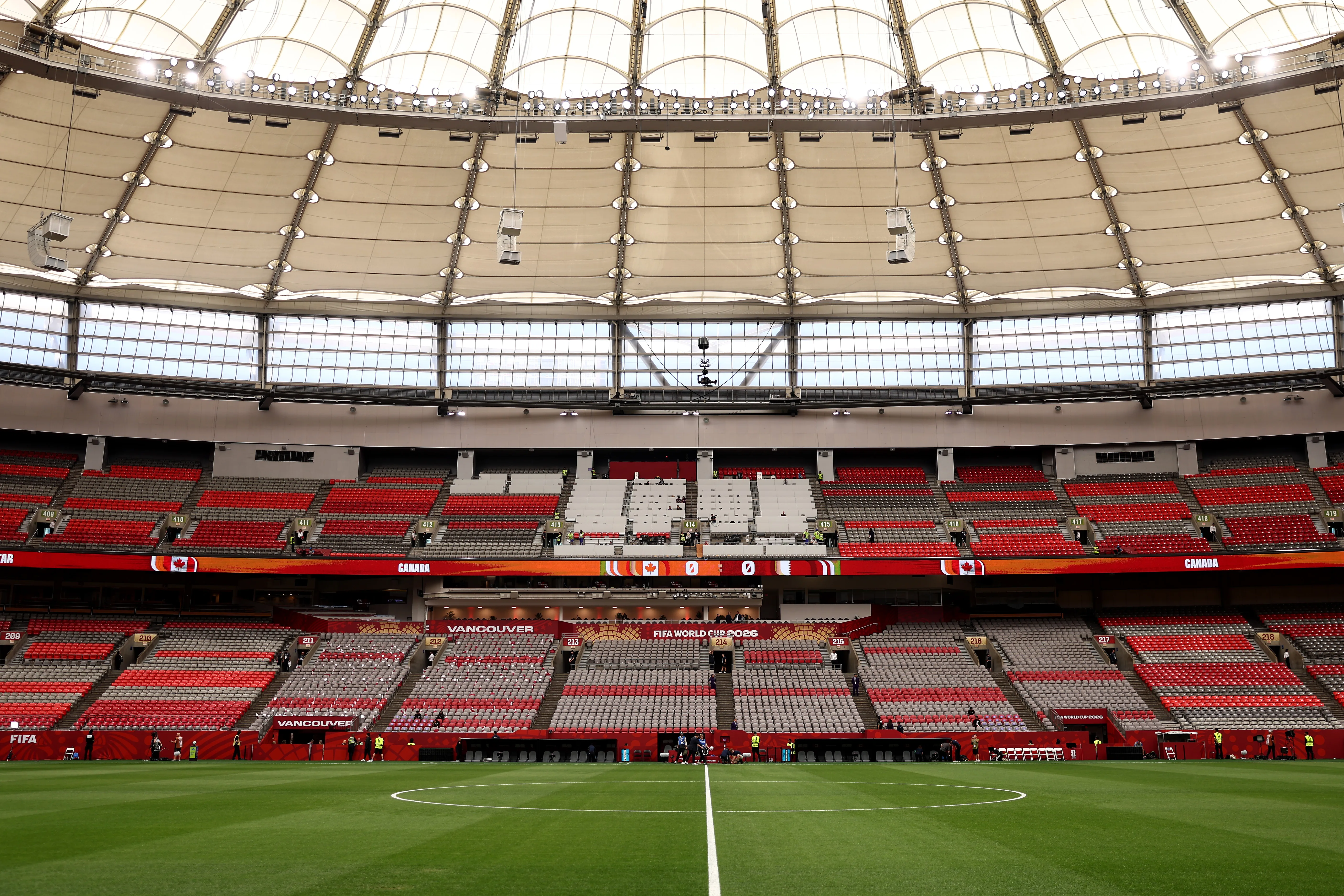 Tribuna del BC Place Vancouver (Foto: Getty).
