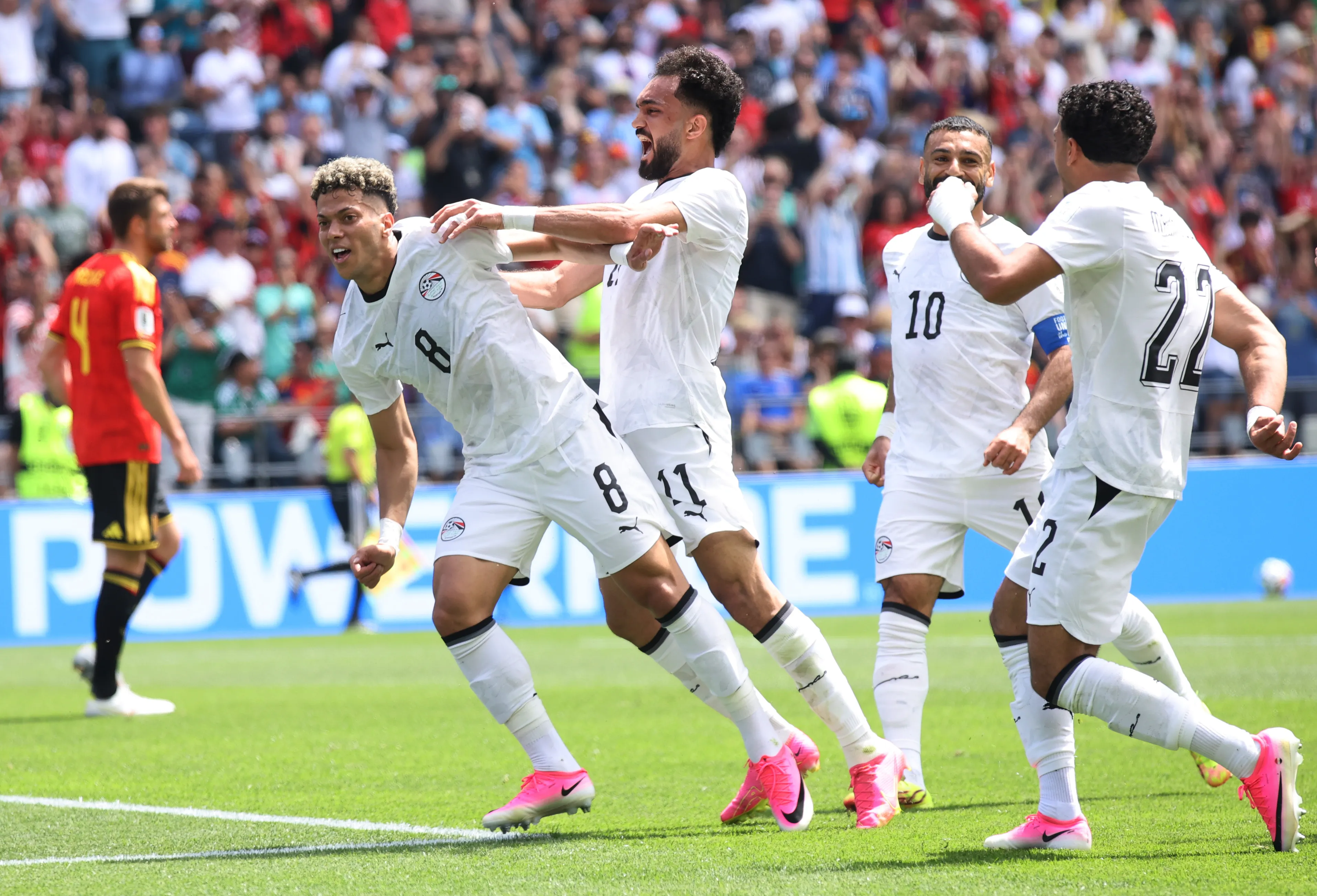Selección de Egipto celebrando (Foto: Getty).