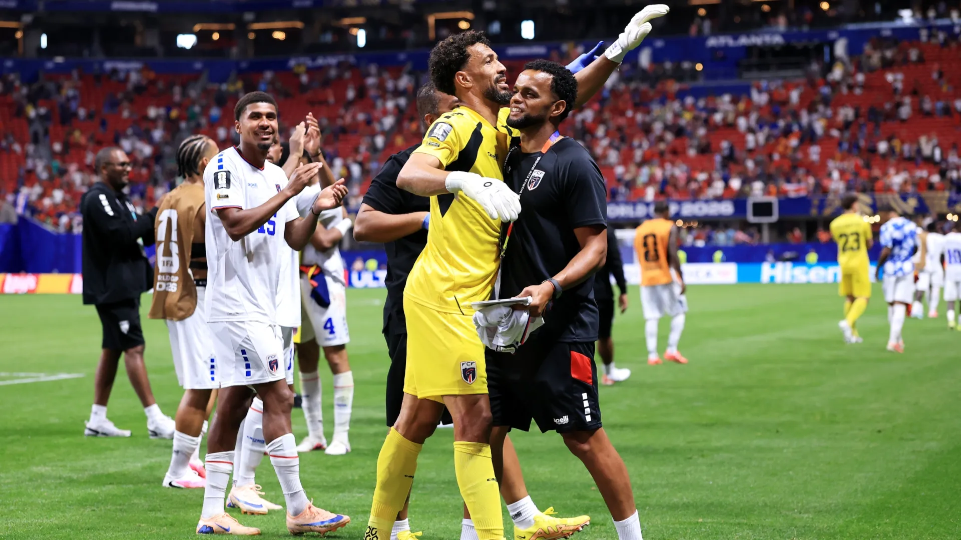 Vozinha, emblema de la selección de Cabo Verde y referente para sus compañeros (Getty Images).