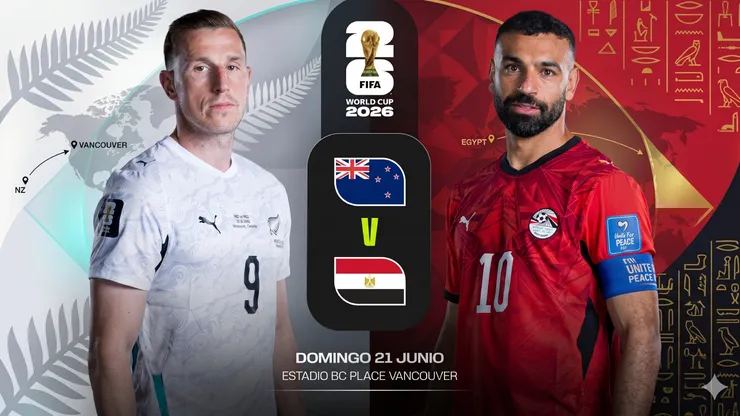 Nueva Zelanda vs. Egipto.