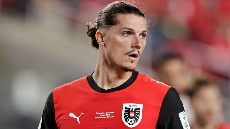 Marcel Sabitzer, uno de los referentes de la Selección de Austria.