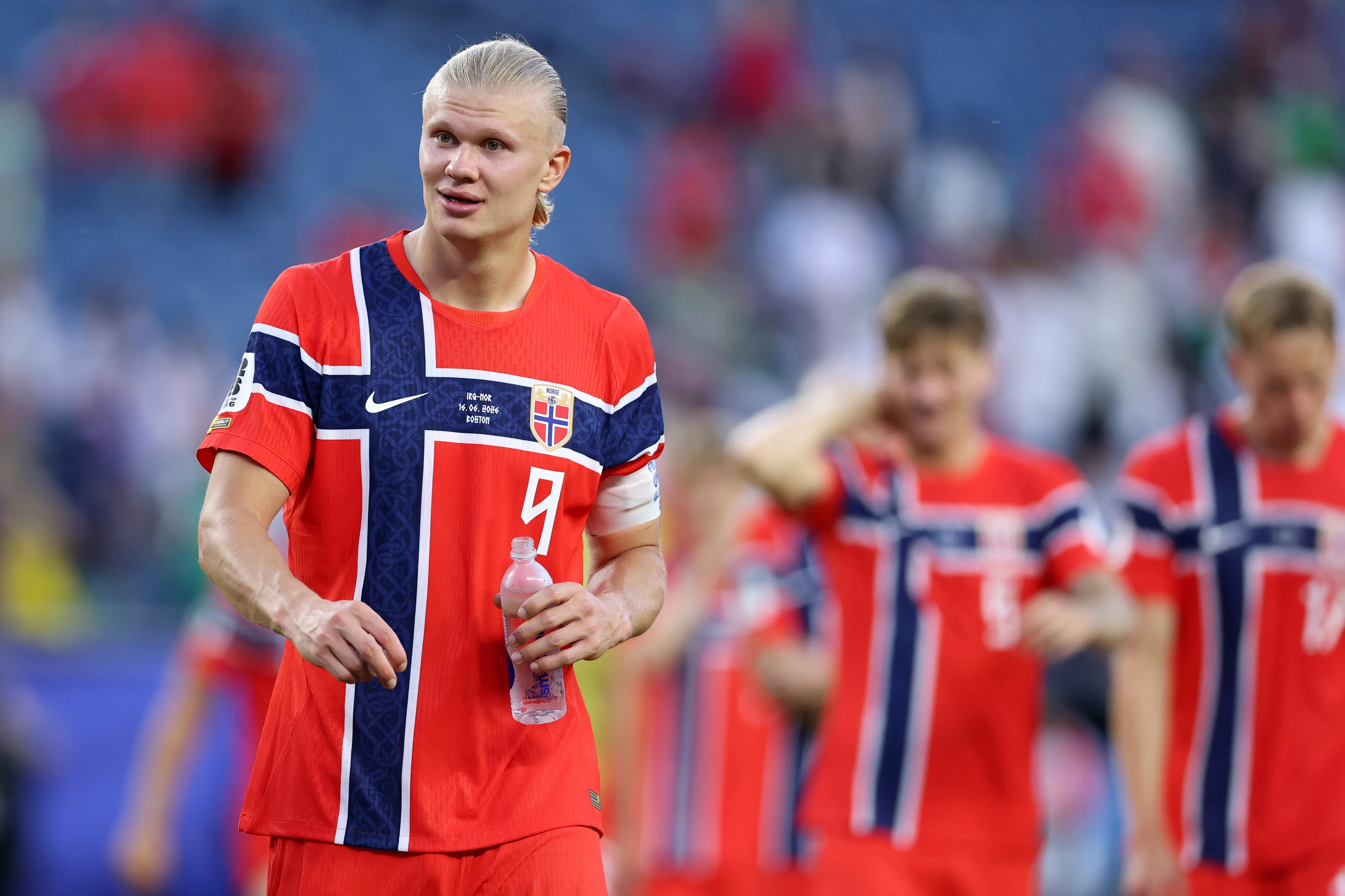 Erling Haaland anotó 2 goles ante Iraq (Foto: Getty).