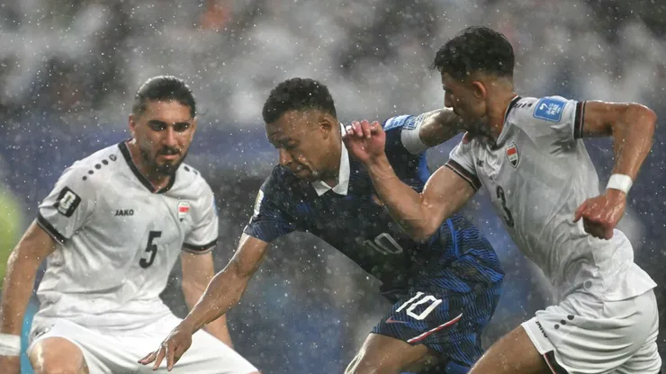Francia le gana 1-0 a Irak
