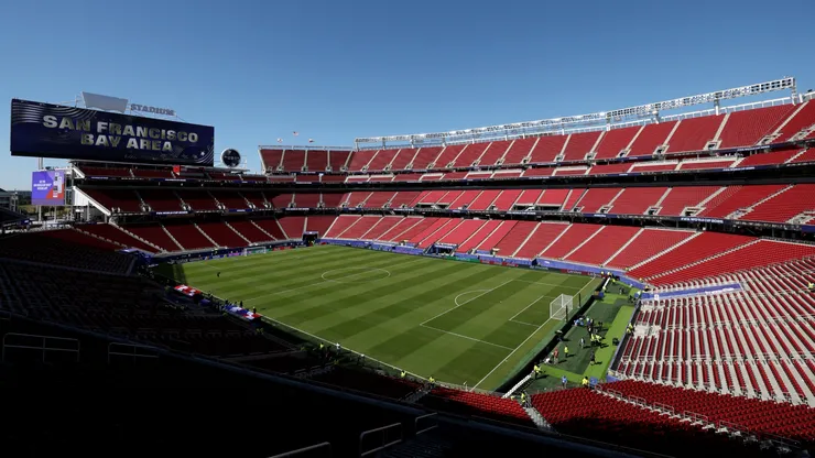 Vista desde la parte superior del Levi's Stadium, de San Francisco.