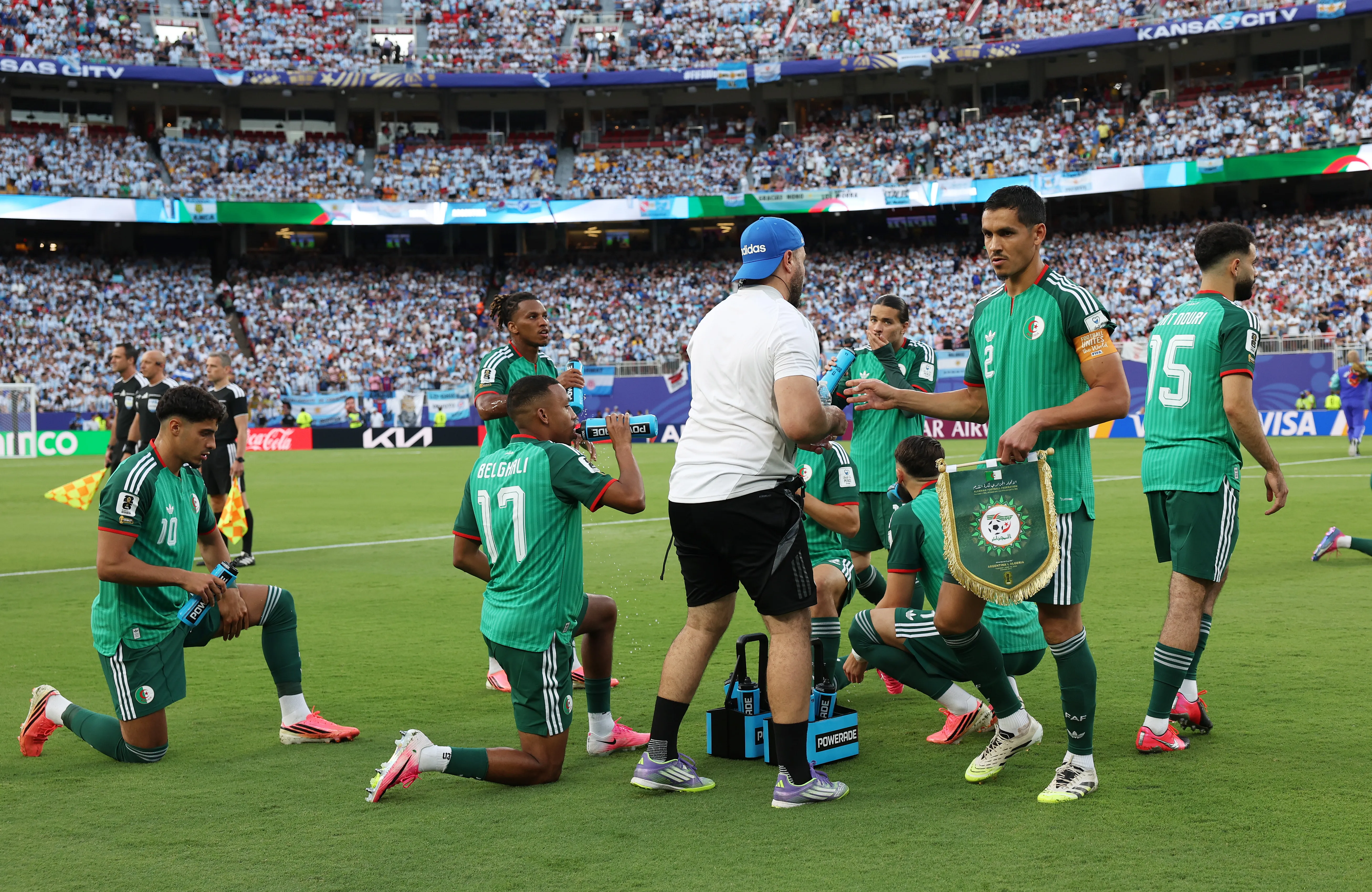 Selección de Argelia (Foto: Getty).