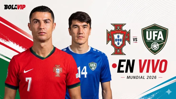 Portugal y Uzbekistán se enfrentan por el Grupo K del Mundial 2026.