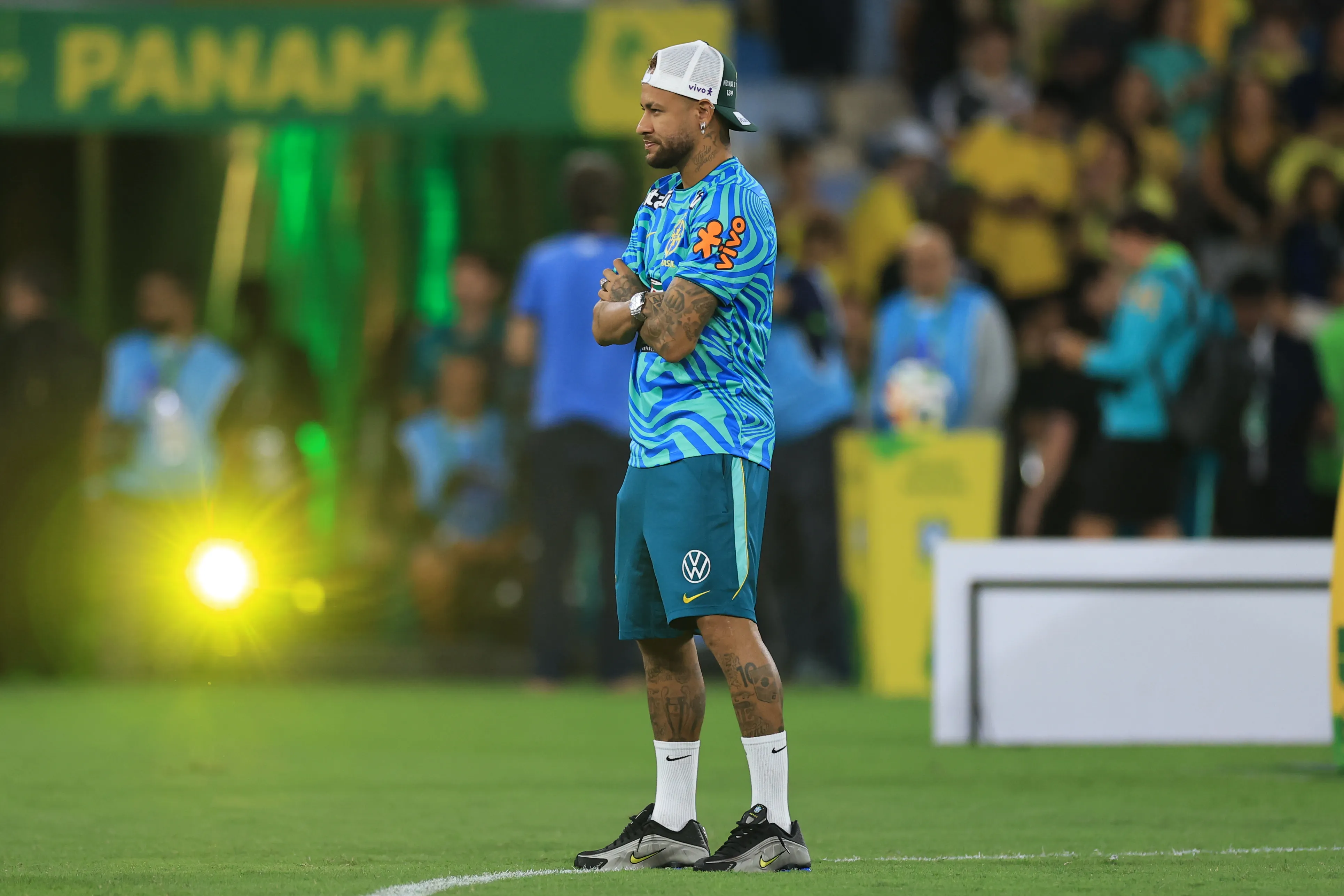 Neymar en la despedida de Brasil (Foto: Getty).