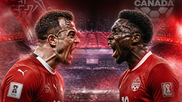 Alineaciones confirmadas del Suiza vs. Canadá por el Mundial 2026.