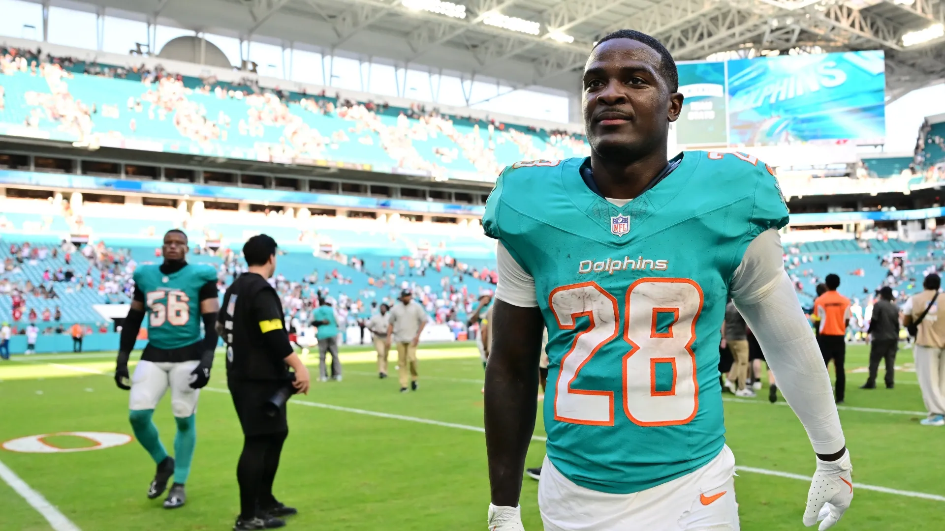 Los Miami Dolphins, son locales en el Hard Rock Stadium.