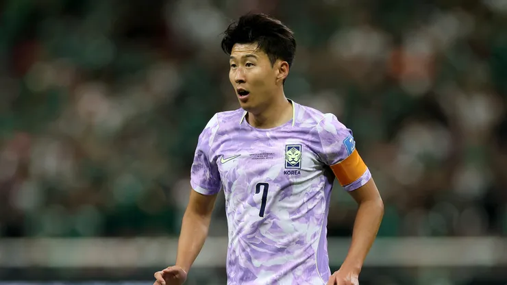 Son Heung-min, en un partido del Mundial 2026.