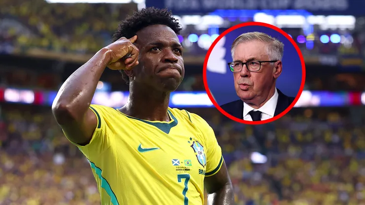 La promesa que Ancelotti le hizo a Vinícius Júnior y ahora tendrá que cumplir tras el triunfo de Brasil a Escocia en el Mundial 2026.