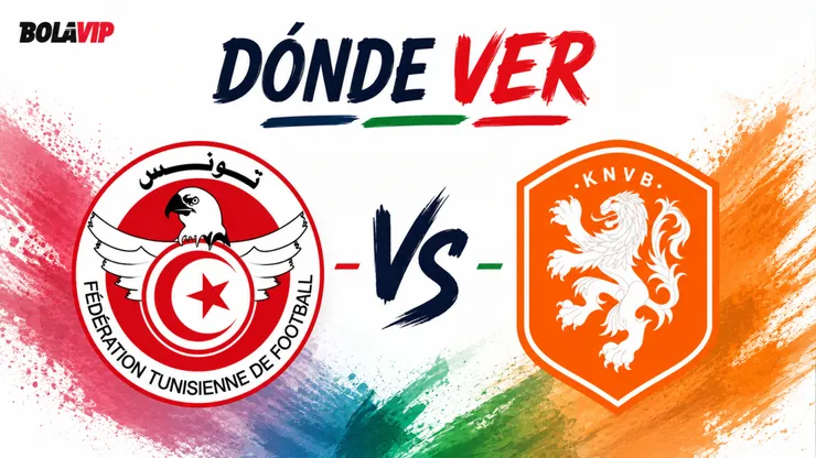 Dónde ver Países Bajos vs Túnez