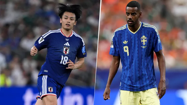 Ayase Ueda y Alexander Isak, figuras de Japón y Suecia, respectivamente.