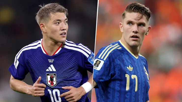 Ritsu Doan y Viktor Gyökeres, figuras de Japón y Suecia, respectivamente.