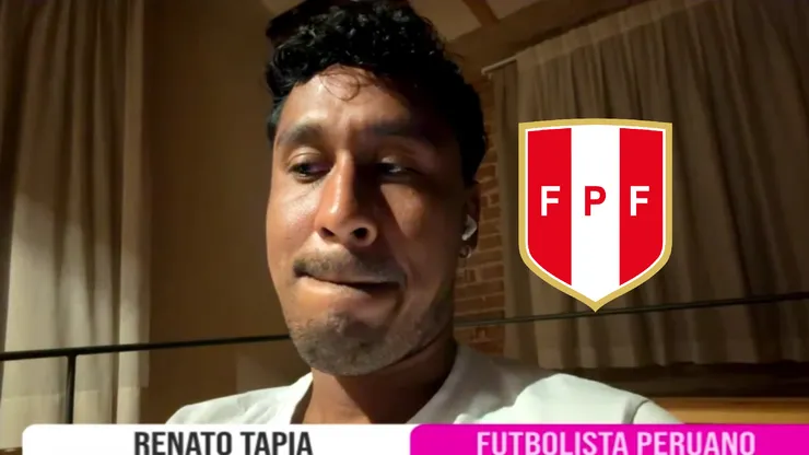 Renato Tapia habló sobre la FPF y la Selección Peruana.