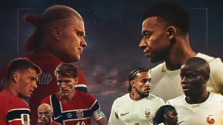 Las figuras de Noruega y Francia se enfrentan por el Grupo I del Mundial 2026.
