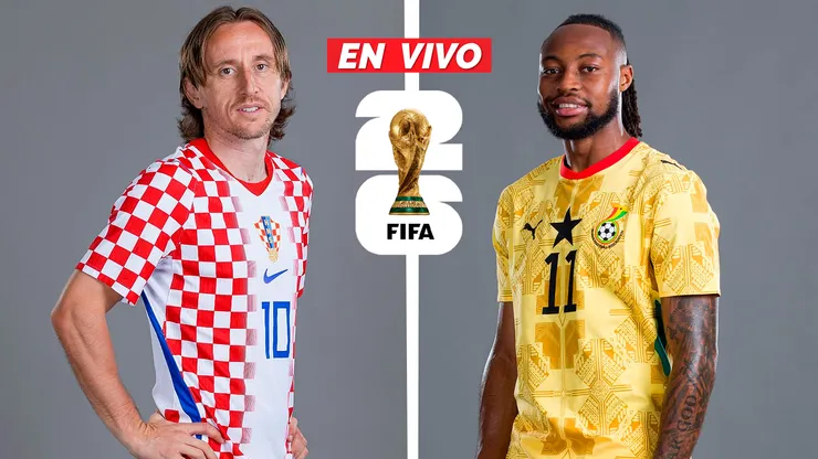 GRATIS y EN VIVO Croacia vs. Ghana por el Grupo L del Mundial 2026: TV y streaming online.