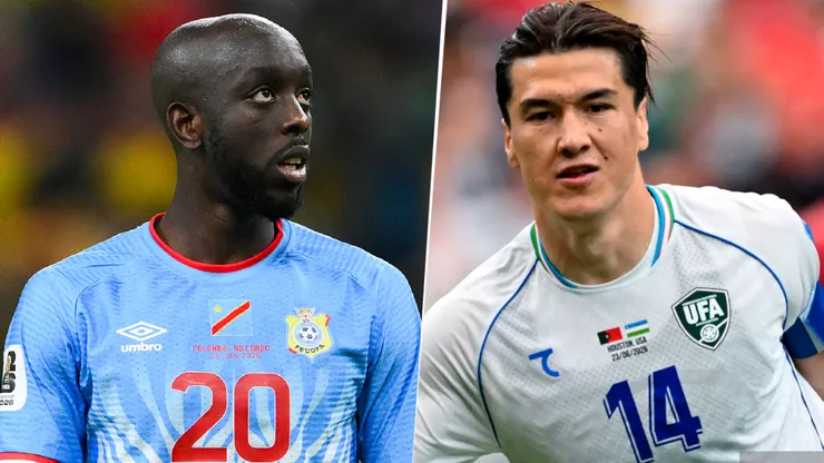 Yoane Wissa y Eldor Shomurodov, figuras de RD Congo y Uzbekistán.