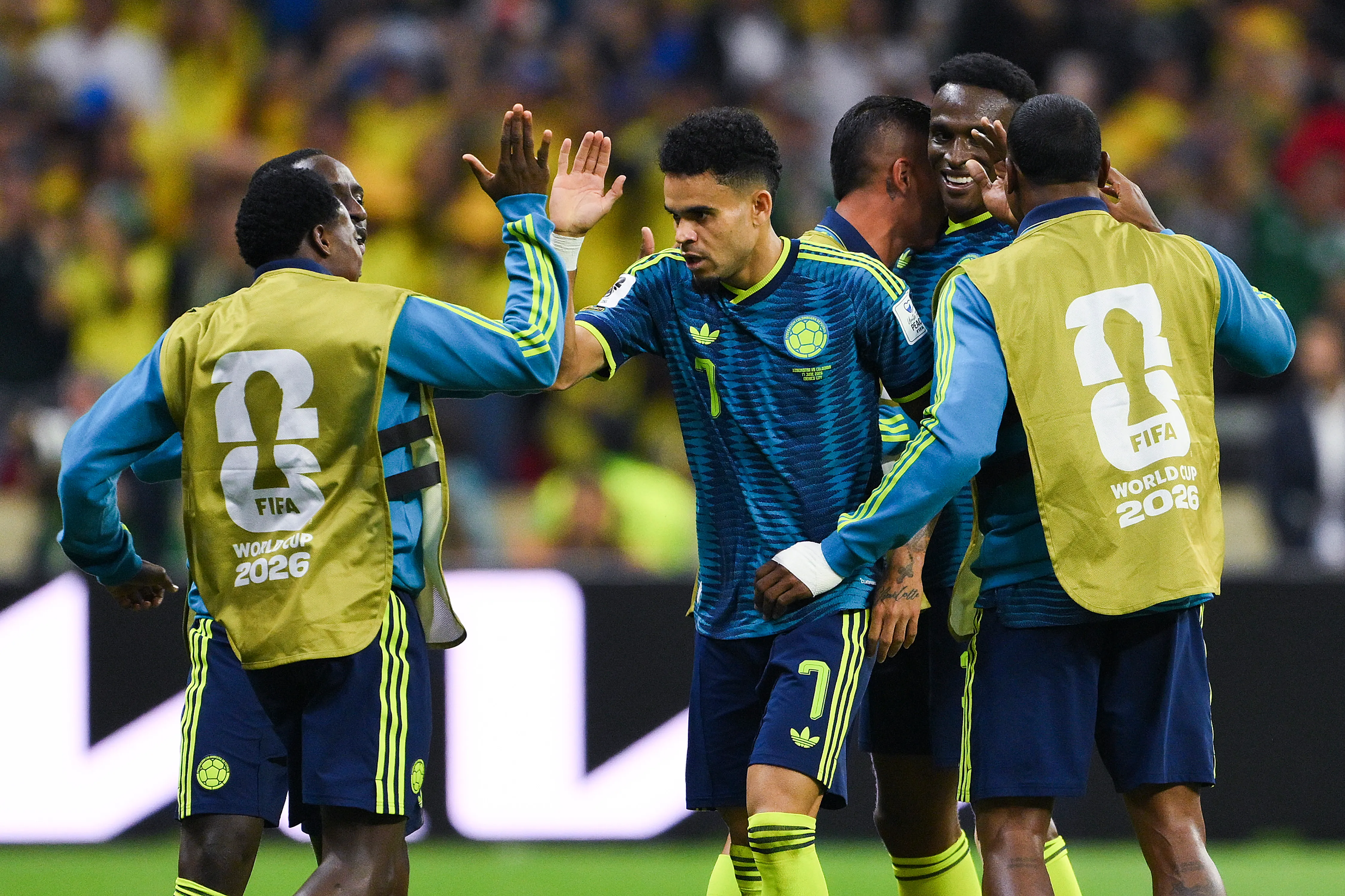Selección de Colombia celebrando (Foto: Getty).