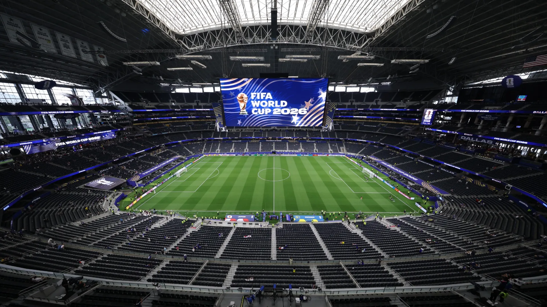 El AT&T Stadium de Dallas es el escenario para el último partido de Argentina en la fase de grupos.