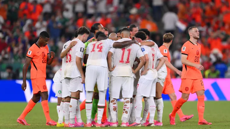 Marruecos eliminó a Países Bajos y se metió en octavos de final.