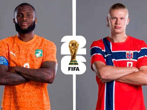 Sorpresas en las alineaciones de Costa de Marfil vs. Noruega por el Mundial 2026
