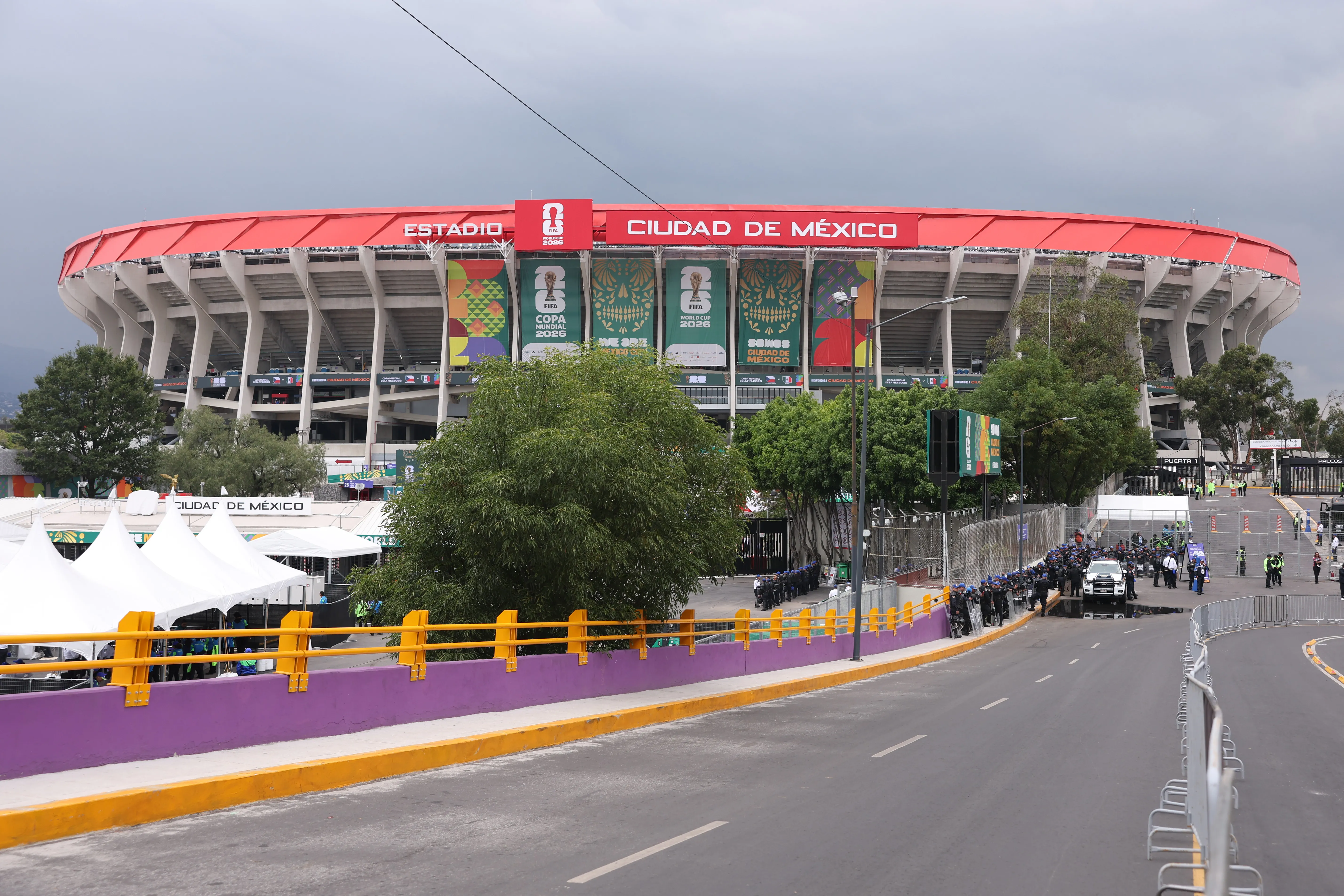 Vista general del Estadio Azteca (Foto: Getty).