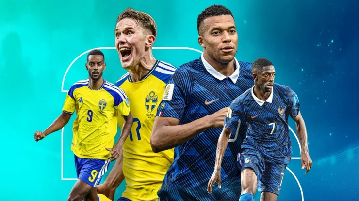 Dónde ver EN VIVO Francia vs. Suecia.