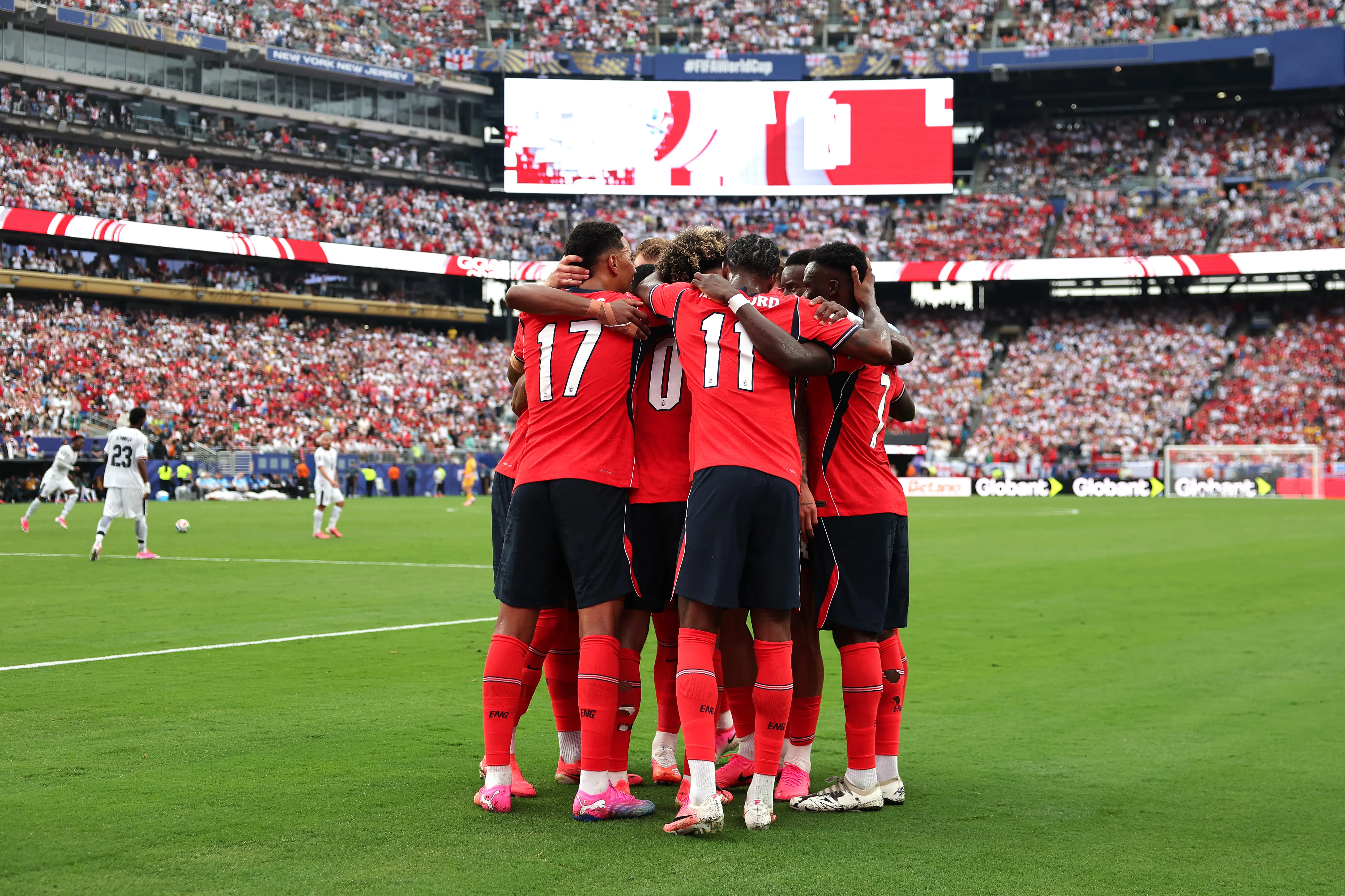 Selección de Inglaterra celebrando (Foto: Getty).