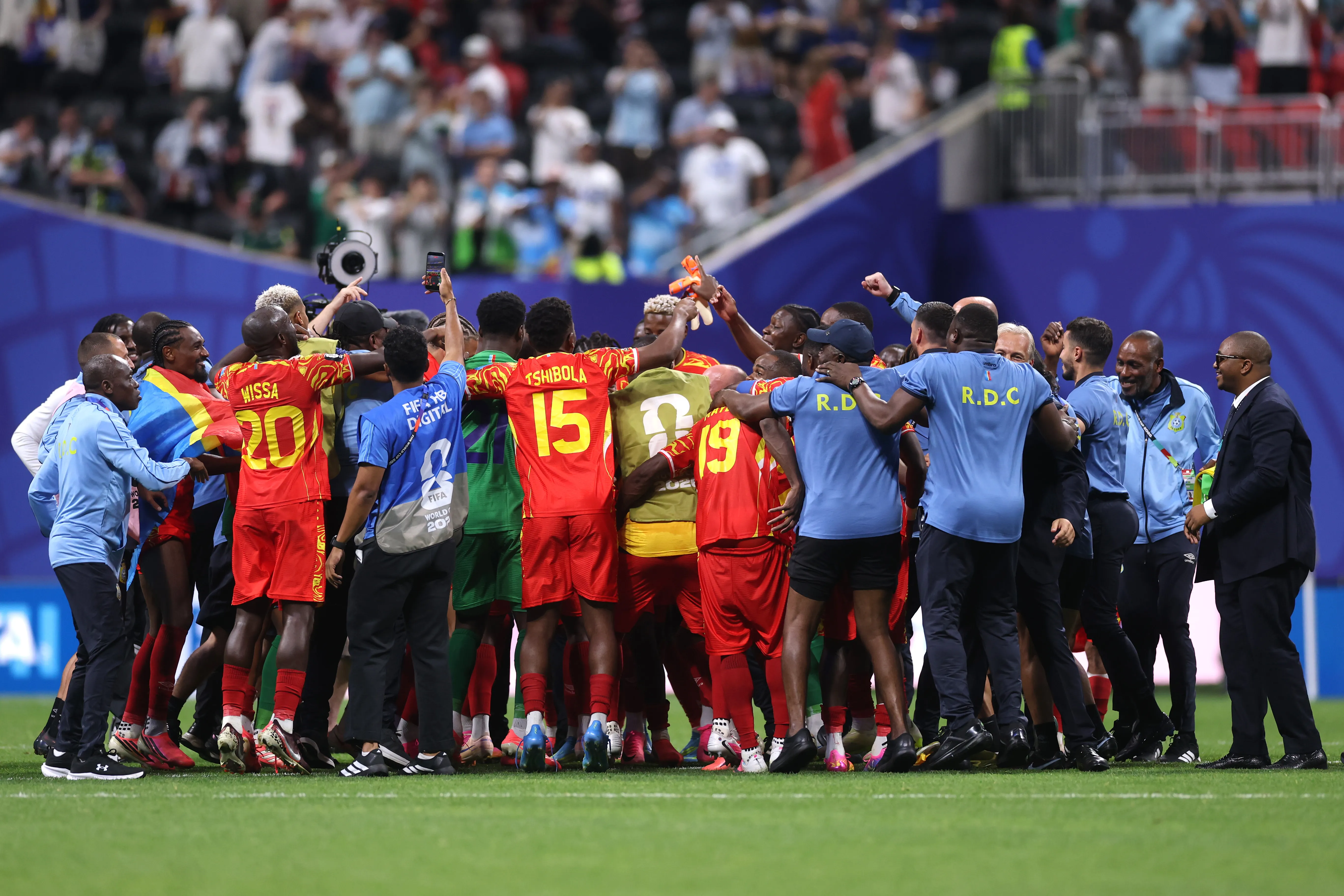 República del Congo celebrando (Foto: Getty).