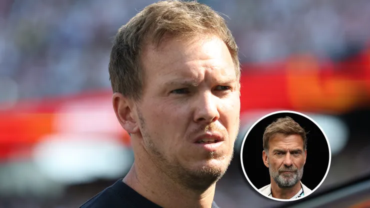 Julian Nagelsmann y Jürgen Klopp.