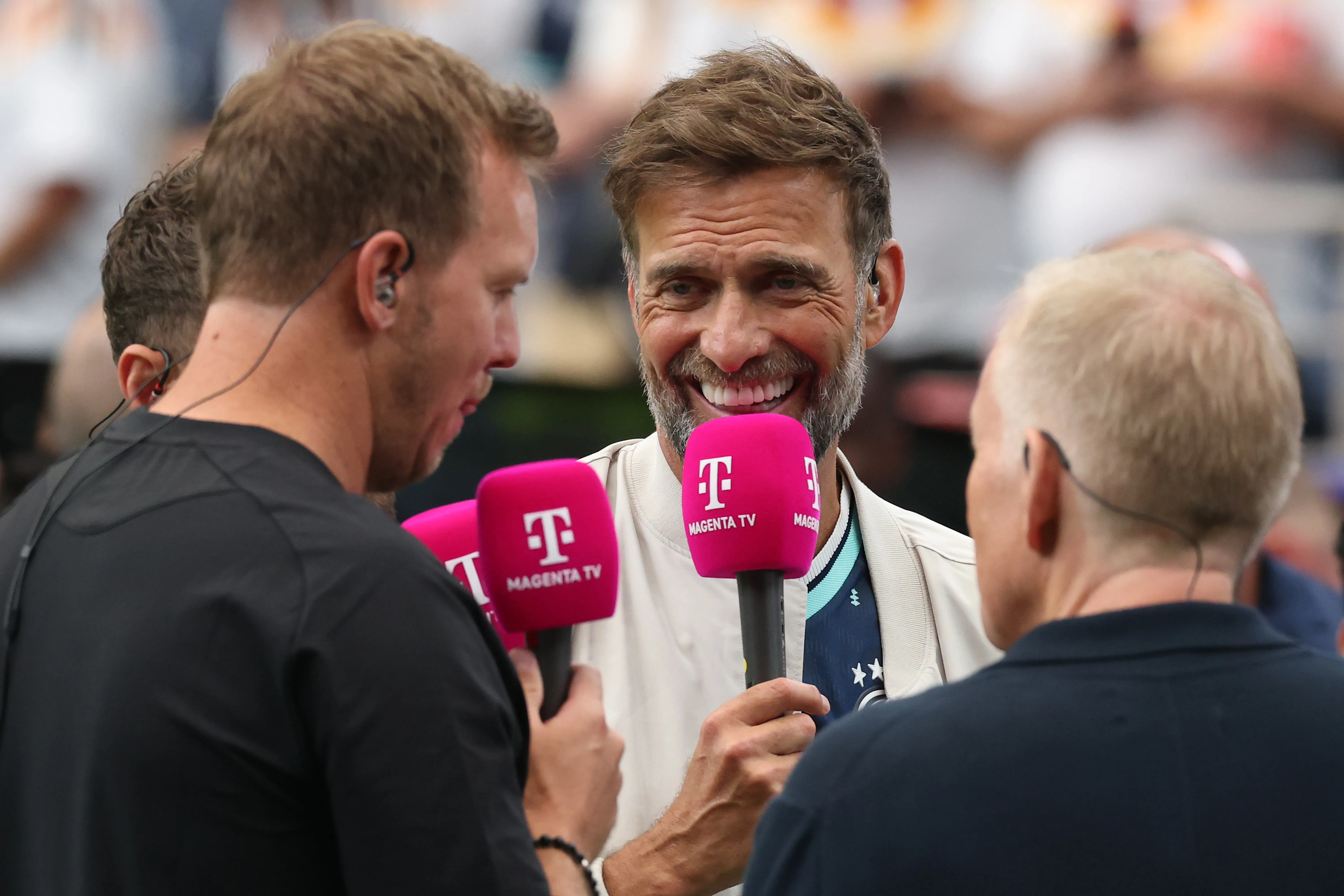 Jürgen Klopp junto a Julian Nagelsmann (Foto: Getty Images)