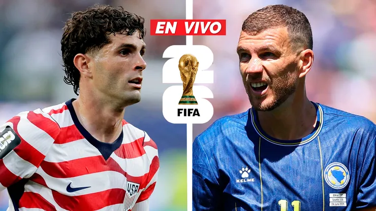 Mira los detalles en vivo y en directo del Estados Unidos vs. Bosnia por el Mundial 2026.