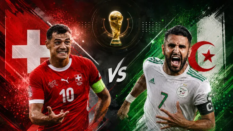Dónde ver Suiza vs Argelia