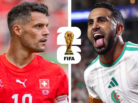 Así forman Suiza y Argelia: alineaciones confirmadas del Mundial 2026