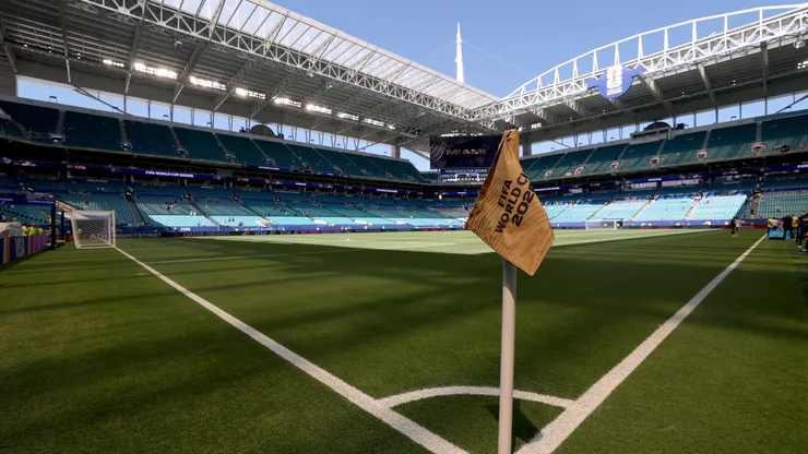El Hard Rock Stadium, de Miami Gardens, sede del partido entre Argentina y Cabo Verde.