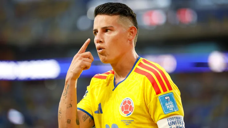 James Rodríguez, figura de la Selección Colombia.