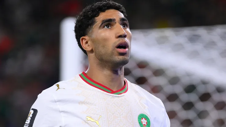 Achraf Hakimi, figura y uno de los capitanes de Marruecos.