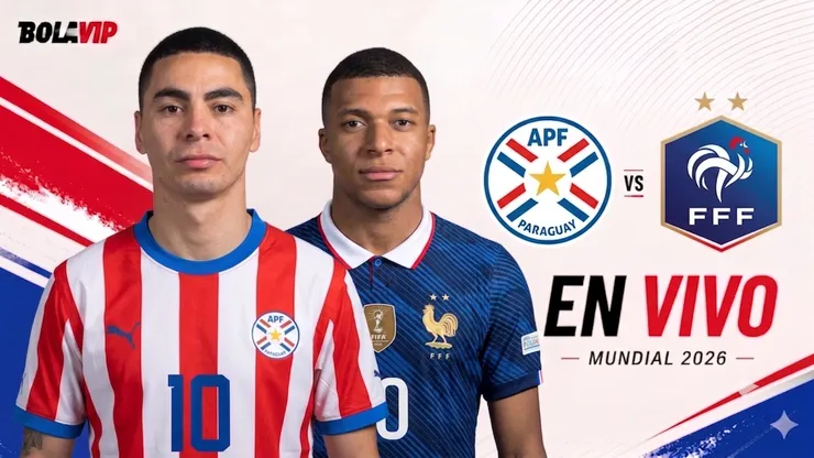 Miguel Almirón y Kylian Mbappé, figuras de Paraguay y Francia, que se enfrentan en el Mundial 2026.