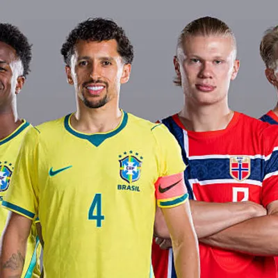 Alineaciones confirmadas Brasil vs. Noruega: formaciones, ausentes y jugadores claves