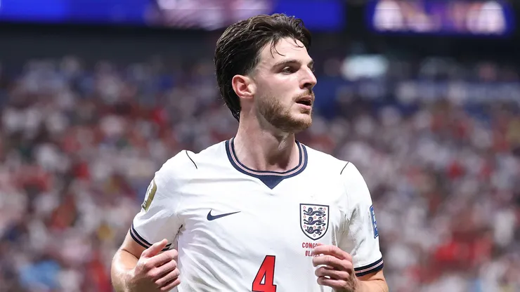 Declan Rice, figura de la Selección de Inglaterra en este Mundial 2026.
