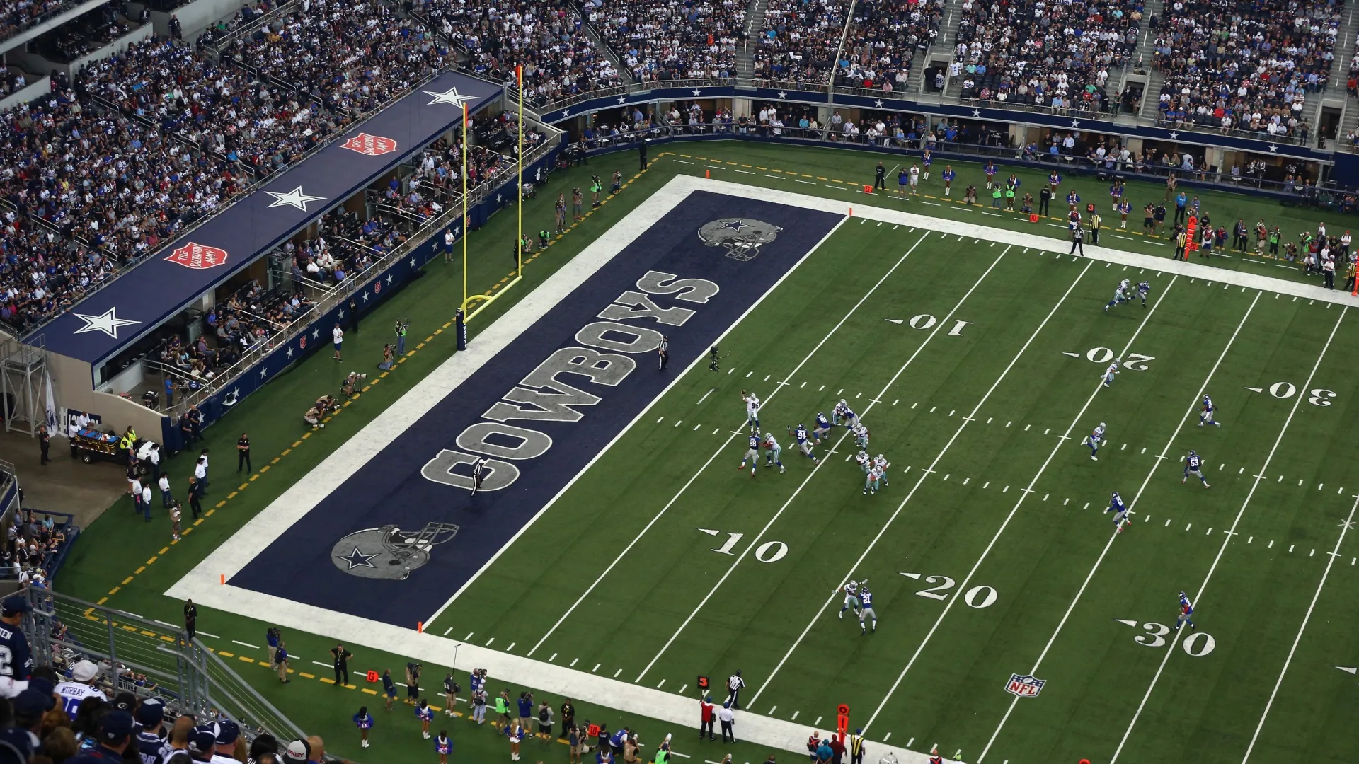 Los Dallas Cowboys es el equipo que hace de local en el AT&T Stadium (Getty Images).