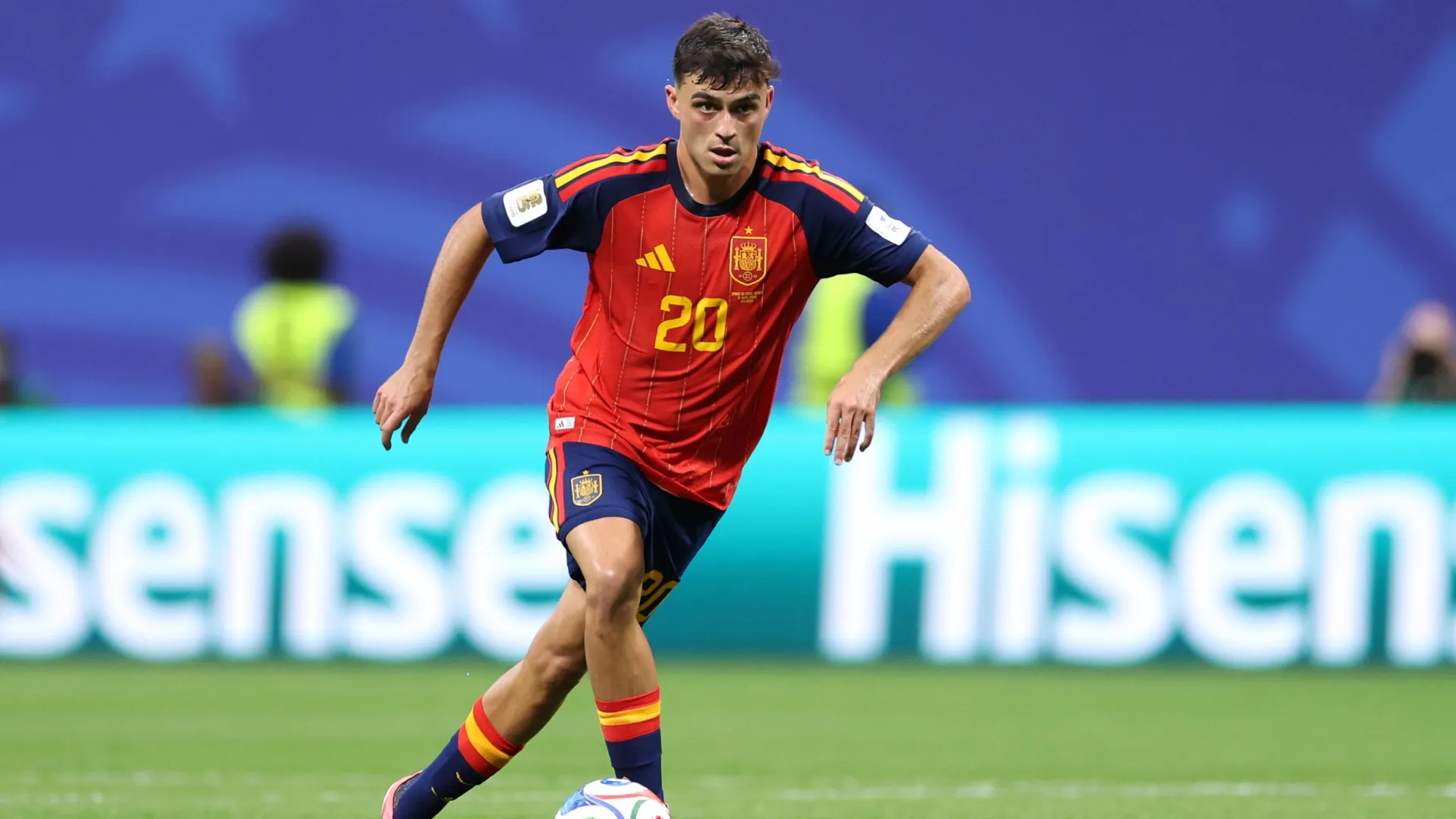 Pedri, figura de la Selección de España.