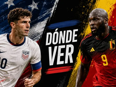 Dónde ver EN VIVO Estados Unidos vs Bélgica: canales de TV y streaming online del partido del Mundial 2026