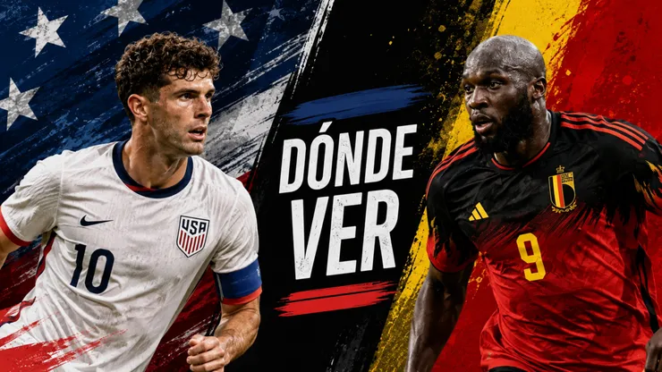 Dónde ver Estados Unidos vs Bélgica