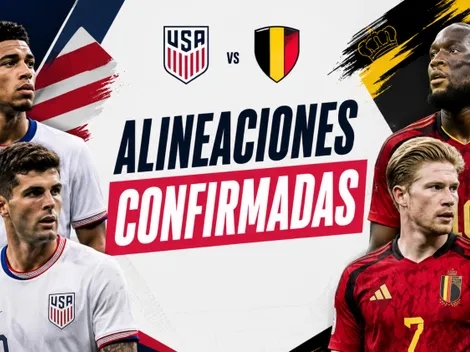 Alineaciones confirmadas Estados Unidos vs Bélgica por el Mundial 2026